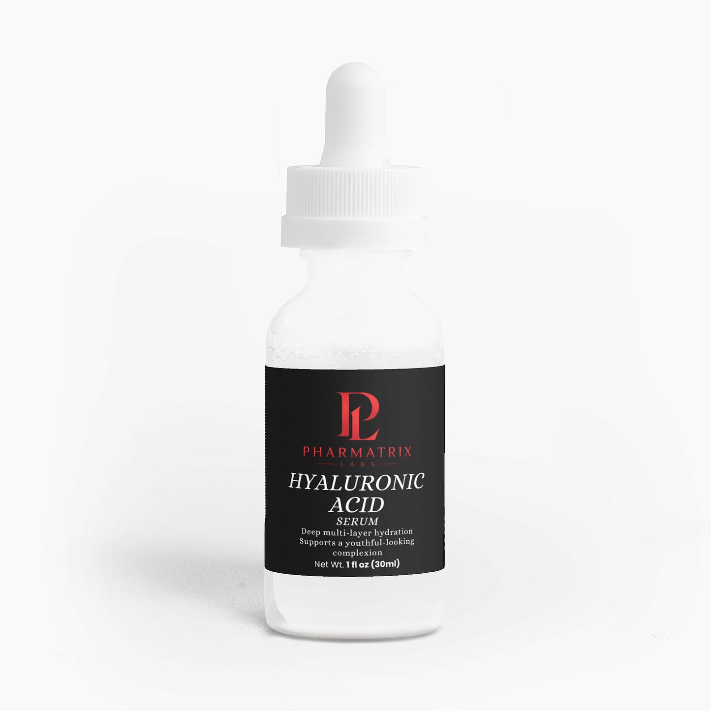 Pharmatrix Hyaluronic Acid Serum bottle on a white background