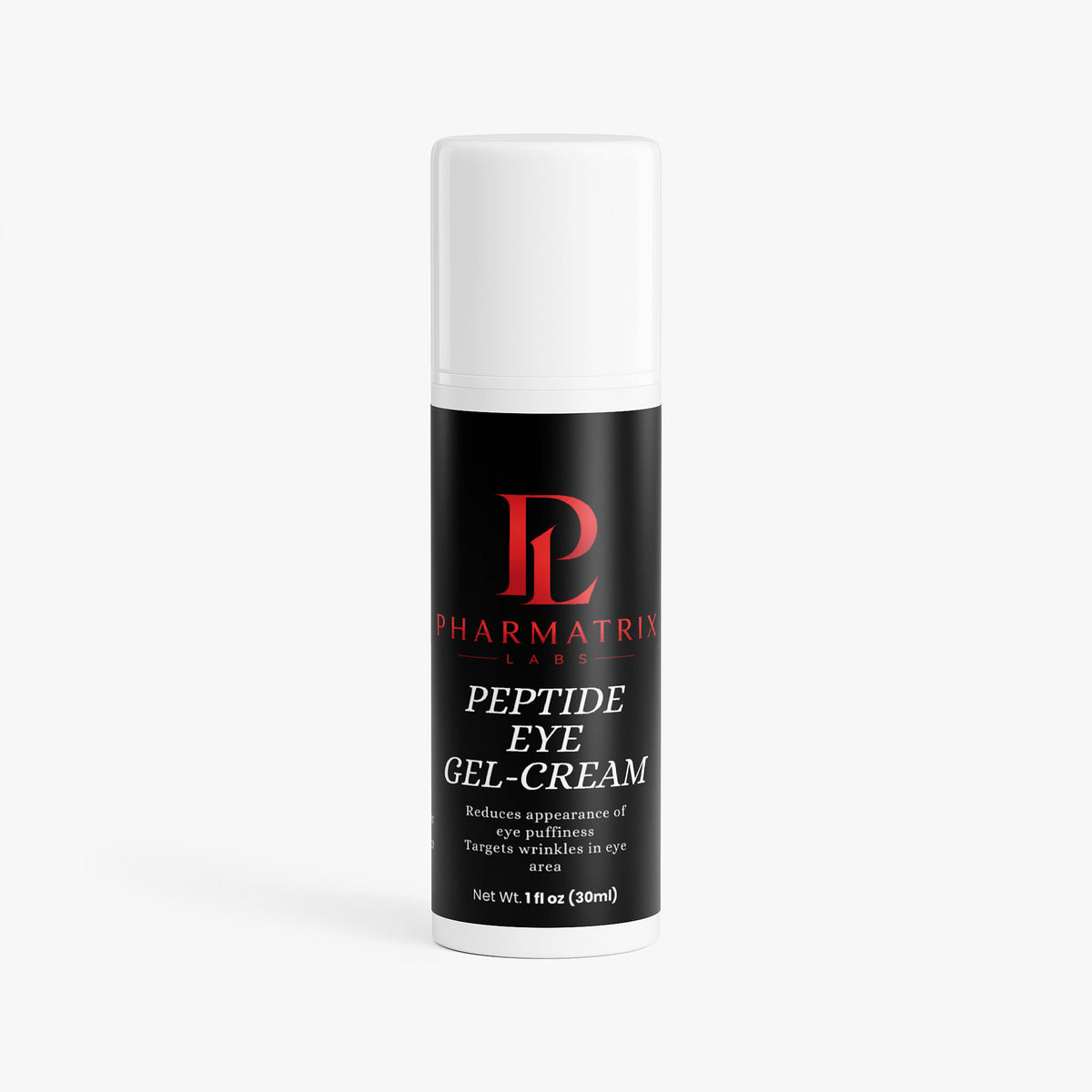 Pharmatrix Peptide Eye Gel-Cream bottle on a white background