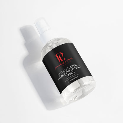 Pharmatrix Witch Hazel Pore Perfecting Toner bottle on a white background
